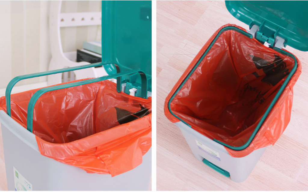 01家用塑料腳踏式方形垃圾桶 全新優(yōu)質(zhì)材料 無(wú)內(nèi)桶設(shè)計(jì)